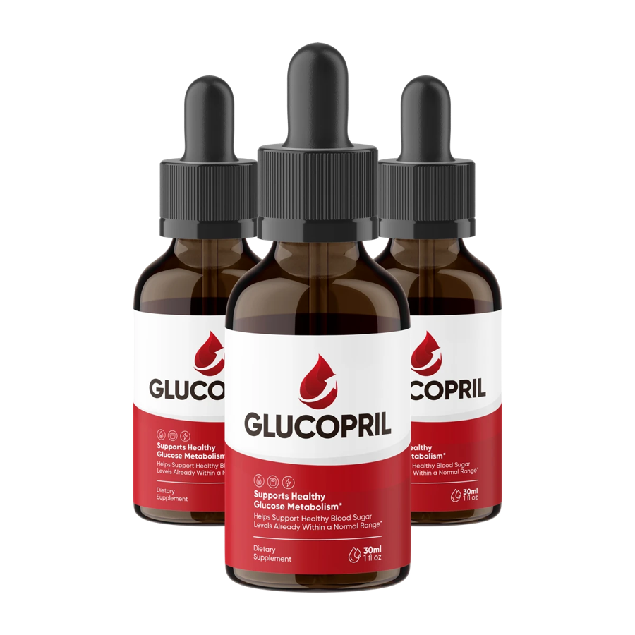 GlucoPril blood sugar support liquid drops